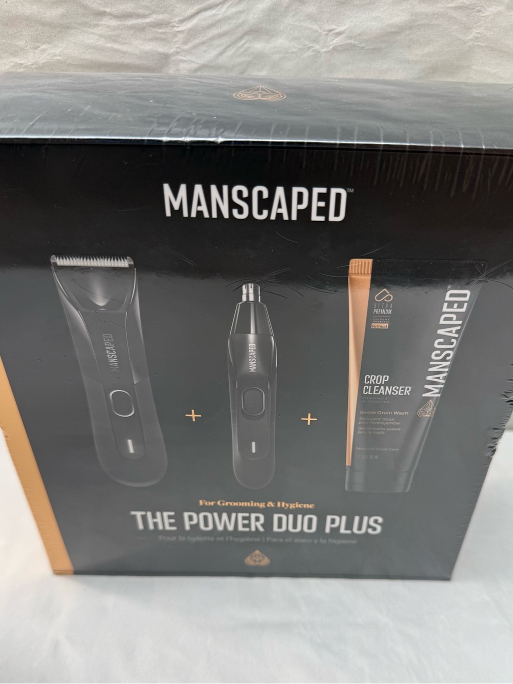 Manscaped - Power Duo Plus Grooming Kit - 4.0 Lawn Mower Trimmer - NWT